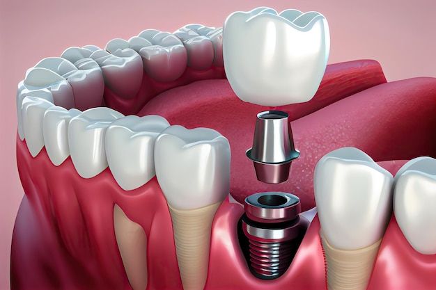 Affordable generic dental implants at Dentique dental clinic, Wakad