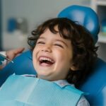 Kids dentist providing gentle and fun dental care at Dentique dental clinic in Wakad